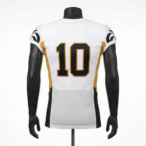 Nouveau maillot de football américain tendance, taille plus, manches courtes, unisexe, haute qualité, sublimation personnalisée - Product Image 3