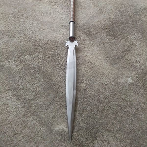 Lance décorative médiévale forgée à la main avec embout et capuchon |   Historique - Product Image 4