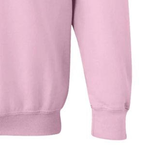 Sudadera con cuello redondo y estampado de chica bonita rosa, manga larga, puños acanalados, informal, de forro polar para mujer, estilo urbano a la moda - Product Image 6