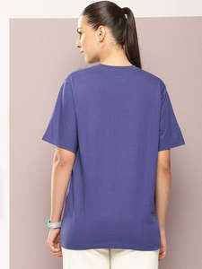 <b>Top</b> Quality Women's Embroidered T-Shirts Comfortable Lightweight 100% Cotton Women's Loose Fit Short Sleeves OEM Custom Design - Product Image 4