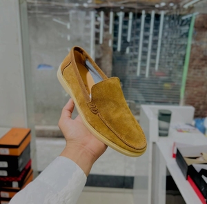 Mocasines Negros Personalizados para Hombre con Cierre de Hebilla en la Puntera, Correa en el Tobillo, Duraderos, Antideslizantes, Ecológicos, Transpirables, de Goma - Product Image 3
