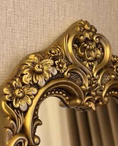 Large Gold Baroque Mirror – Luxury Full Length Wall Mirror for Elegant Entryway Decor - Product Image 3