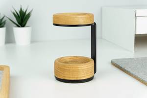 แท่นวางปากกาไม้แบบสั่งทำพิเศษสำหรับของขวัญองค์กร - Product Image 2