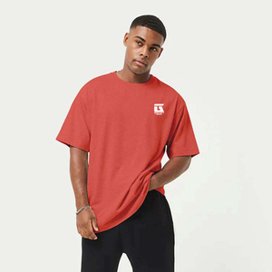 T-shirts pour hommes surdimensionnés, dernier style OEM, fabriqués avec les meilleurs matériaux, prix d'usine, tissu respirant et doux. - Product Image 3