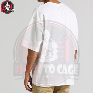 T-shirts pour hommes en coton 100% à col rond, couleur unie, grande taille, design unique, matière douce écologique, logo personnalisé imprimé - Product Image 4