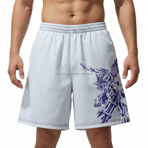 Men's Shorts Solid Mesh Custom OEM Wholesale - Product Image 2