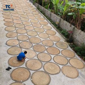 High Quality <b>SEAGRASS</b> <b>PLACEMAT</b> Handmade Natural Fiber Woven Table Mat Eco Friendly Dining Table Decor - Product Image 5