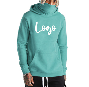 Sudadera con Capucha Personalizada con Logotipo para Hombre, Color Naranja Sólido, Poliéster, Felpa Francesa, Informal, Forrada, Corte Regular, Ropa de Invierno, Secado Rápido - Product Image 3