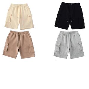 2025 Custom <b>Men's</b> Summer Sweat <b>Shorts</b> 100% Cotton French Terry Jogger Printed Plain Cargo <b>Shorts</b> <b>Mesh</b> Fabric for Swimwear - Product Image 5