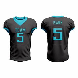 Jersey de Fútbol Americano Personalizado de Alta Gama, 100% Poliéster, Transpirable, Antibacterial, que Absorbe la Humedad - Product Image 1