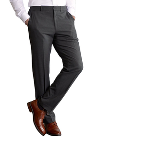 Pantalones de Vestir Rectos de Pana para Hombre, Corte Regular, Ligeros, Transpirables, de Color Sólido, con Bolsillos en Ambos Lados, Casuales, de Oficina, para Primavera - Product Image 5