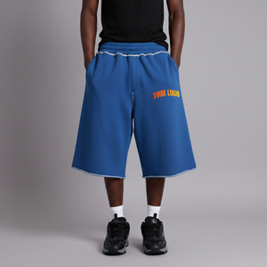 Nouveaux shorts de sport classiques pour hommes, style urbain, taille élastique, en molleton de coton respirant et écologique - Product Image 4