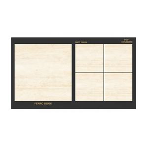 80x80 diseño europeo moderno marrón Londres Beige azulejos de porcelana esmaltada superficie mate con aspecto de mármol para suelo de pared de baño - Product Image 3