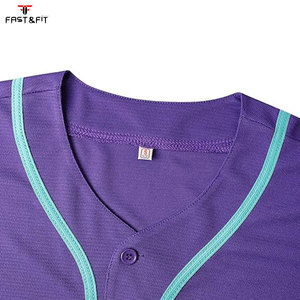 Camiseta de béisbol para hombre, uniforme deportivo, camisa ligera para equipo - Product Image 3