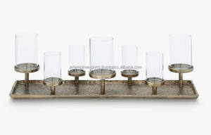 Lily Art Empire Exporta Portavelas de Aluminio Modernos Hechos a Mano con Impresión Personalizable, Decoración para el Hogar, Uttar Pradesh, para Múltiples Ocasiones - Product Image 5