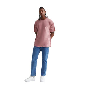 Camiseta Lisa de Manga Corta con Cuello Redondo, Estampada, Antiarrugas, Ecológica, Personalizada al por Mayor, 100% Algodón Peinado, para Hombre y Mujer - Product Image 2