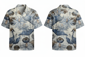Camisa Hawaiana Personalizada con Estampado Completo para Hombre, Camisa de Verano Informal de Manga Corta, Elegante, con Cuello, Cómoda para la Playa - Product Image 4