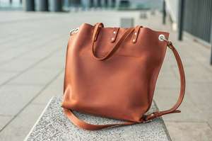 Nueva Colección de Bolsos Tote de Cuero 100% Genuino para Mujer, con Logotipo Personalizado Impreso, Bolsos de Hombro de Cuero Vacuno para Dama, LTB-0226 - Product Image 2