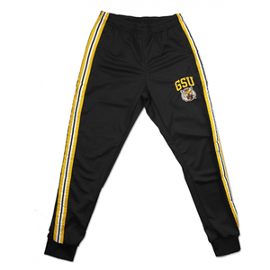 Men's Yellow Black Color Blocking Track Jacket Casual Autumn Wear Turn-down Collar Woven Plain Dyed - Product Image 3