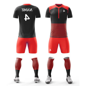 Tenues de sport antibactériennes pour hommes, ensembles d'uniformes de football, de rugby et de soccer pour joueurs de club, toutes saisons - Product Image 1