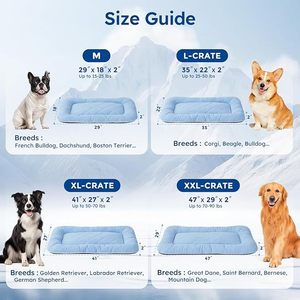 Tapis rafraîchissant personnalisé pour chien, épais, antidérapant, respirant, pour l'été, utilisation intérieure et extérieure - Product Image 6