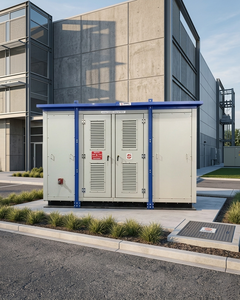Poste de transformateur compact de qualité supérieure 315 kVA 20 kV 400 V, refroidi à l'huile, avec bobinage en cuivre et commutateur de dérivation hors charge de type boîtier - Product Image 3