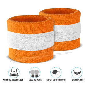 Conjunto de Diadema y Muñequeras Deportivas de Algodón para Correr, Baloncesto, Yoga, Ejercicio, con Logotipo Personalizado - Product Image 6