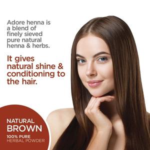 Exportador Indio de Tinte Natural para el Cabello Color Castaño, 100 g, Fórmula de Acción Rápida para una Coloración Rápida del Cabello, Disponible a Precio Directo de Fábrica - Product Image 3