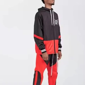 Combinaisons coupe-vent de haute qualité, couleur personnalisée, pour hommes, confortables, prix bas, vente en gros - Product Image 1