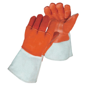 Gants de travail d'hiver en cuir de vachette pleine fleur renforcé, résistants à l'abrasion, pour soudage TIG et travaux lourds - Product Image 6
