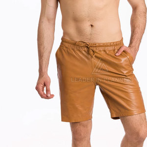 Pantalones Cortos de Cuero Ligeros para Hombre al por Mayor, Cómodos, de Verano, Más Vendidos - Product Image 6