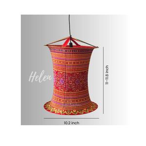 Faroles H'Mong de Color Verde y Rosa, Decoración de Fiesta Atractiva, Juego de Faroles en Oferta, Novedad 2026, Faroles de Colores Variados - Product Image 6