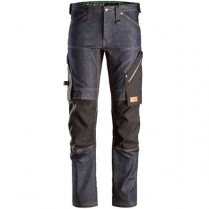 Workwear Cargo <b>Pants</b> Fleece <b>Lined</b> Work Trousers Repairmen Factory Mechanic Work Men's Work Jeans Multi Pockets Breathable Fabric - Product Image 1
