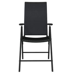 Conjunto de Comedor para Jardín en Negro - Product Image 4