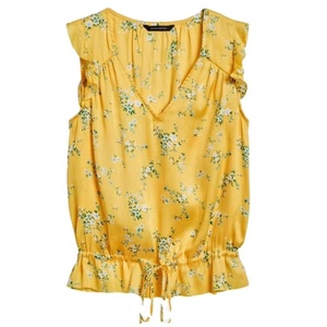 Blusa de rayón de alta calidad para mujer, tejido Floral, informal, para verano, moda cómoda, tallas grandes, blusas para mujer, camisas - Product Image 1