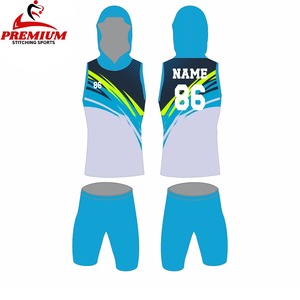 ชุดยูนิฟอร์มฟุตบอลอเมริกันแบบ sublimated สำหรับ 7 คนต่อทีม แบบกำหนดเอง ชุดยูนิฟอร์มฟุตบอลอเมริกันแบบกำหนดเอง ชุดกีฬาแบบกำหนดเอง OEM - Product Image 2
