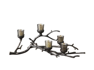 Iron <b>Branch</b> Candle Stand With Four Holders For Home Decoration - Product Image 1