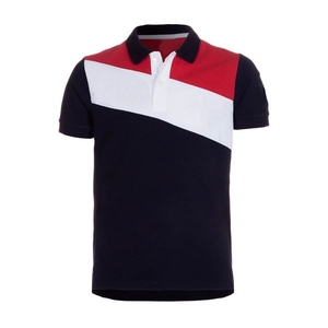 Nouveau Polo Homme 2026 à Manches Courtes en Maille Color Block Style Décontracté Coupe Classique - Product Image 1