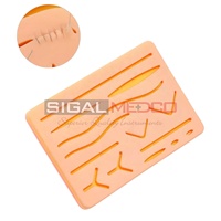 Kit Completo de Práctica de Sutura, 40 Piezas, Modelo de Esqueleto 410, Acero Inoxidable Japonés con Acabado Pulido, 100% de Alta Calidad Médica