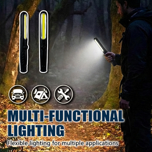 Lematec COB LED Slim Work <b>Light</b> 600 Lumens <b>Rechargeable</b> Magnetic <b>USB</b> Charging IP55 Automotive Workshop Inspection Lamp - Product Image 4