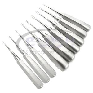 Kit de Elevadores Dentales Manuales de Calidad Premium, Grado Médico, Reutilizables y Ecológicos, Certificados CE por Blush Surgical - Product Image 5