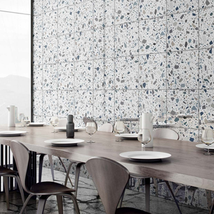 Carrelage mural en porcelaine sculptée haute densité 300x300, finition émaillée de luxe, carreaux en céramique pour la conception d'intérieurs professionnels et commerciaux - Product Image 1