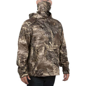 Sweat à capuche d'hiver pour homme avec coupe-vent en toile respirante pour la chasse, personnalisable avec impression par sublimation, sweat à capuche de chasse - Product Image 2