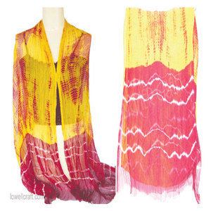 Pañuelo de Chifón Tie Dye para Primavera, Nueva Llegada, Ligero, Transpirable, Ultra Suave, 100% Tela Premium, Moderno y Elegante - Product Image 6