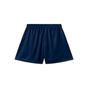 Shorts pour homme bleu marine à séchage rapide avec cordon de serrage, couleur unie, décontracté, taille mi-haute, en tissu polyester - Product Image 2