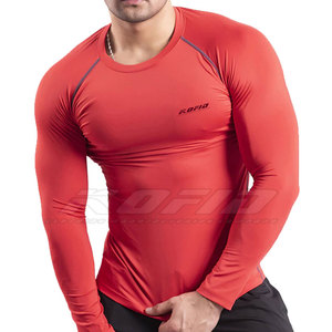 เสื้อคอมเพรสชั่นผู้ชาย Power Fit น้ำหนักเบา สำหรับออกกำลังกาย ฟิตเนส แห้งเร็ว เสื้อผ้าสำหรับใส่ทุกวัน เสื้อคอมเพรสชั่นผู้ชาย - Product Image 3