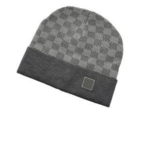 Gorro Reversible de Lana Jacquard para Hombre y Mujer, Diseño de Invierno 2026, Multifuncional, Cálido y Elegante - Product Image 1