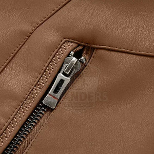 Chaqueta de Cuero de Lujo para Hombre, Cuero Premium, Prenda Exterior Suave y Cómoda, Diseño Elegante, Perfecta para Looks Formales y Casuales - Product Image 6