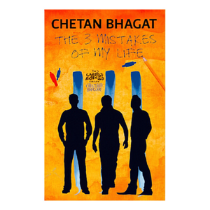 Los 3 errores de mi vida de autor Chetan Bhagat, libro de bolsillo con tapa blanda personalizada, impresión de libros - Product Image 1