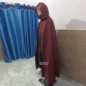 Túnica de Algodón Hecha a Mano con Cruz Templaria Medieval, Disfraz de Cruzado Renacentista, Reenactamiento Histórico, Halloween, etc. - Product Image 4